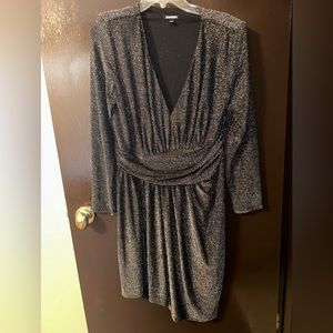 Black bling sparkle dress